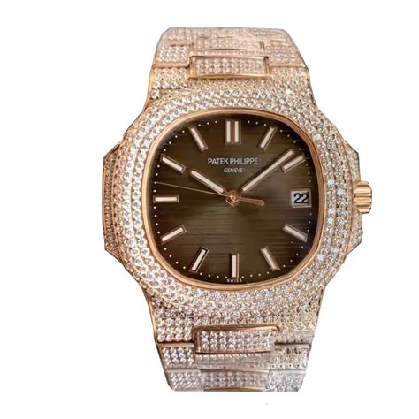 iced out patek philippe replica for sale|patek philippe clone watches.